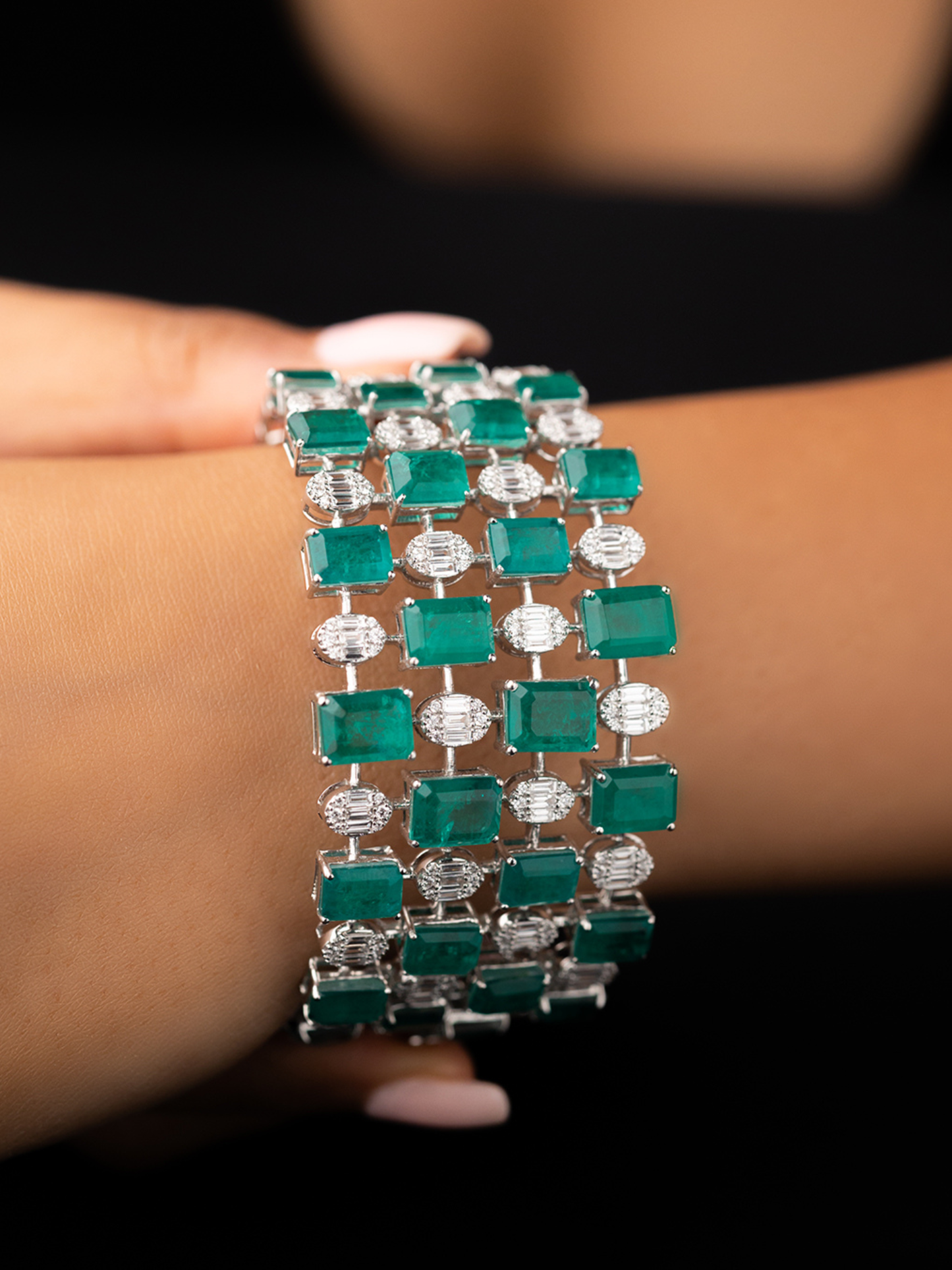 Verdant Emerald Bracelet