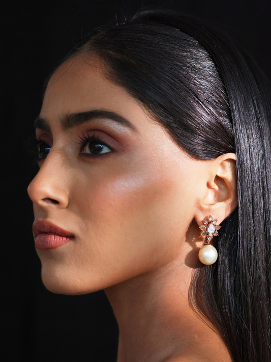 Floral Halo Earrings