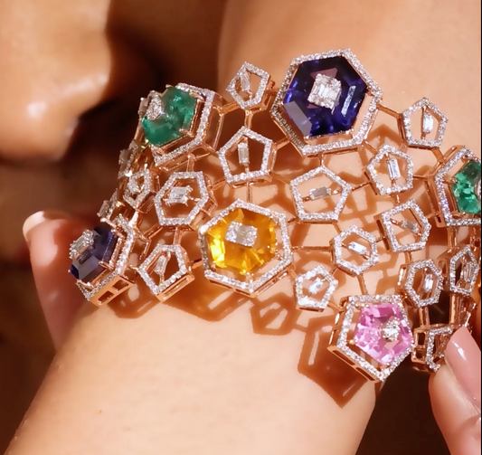 Honeycomb Prism Cuff