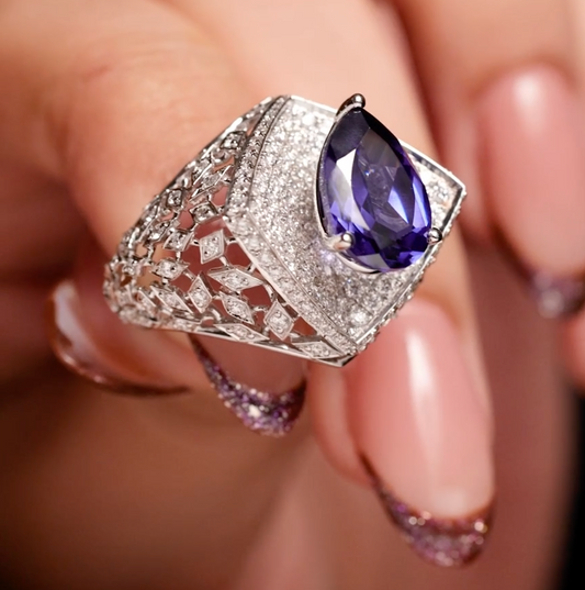 Violet Vault Ring
