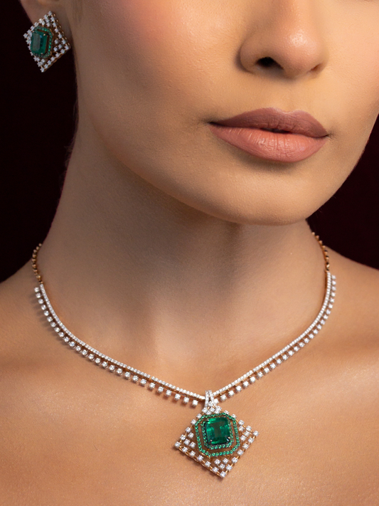 The Radiant Crest Necklace