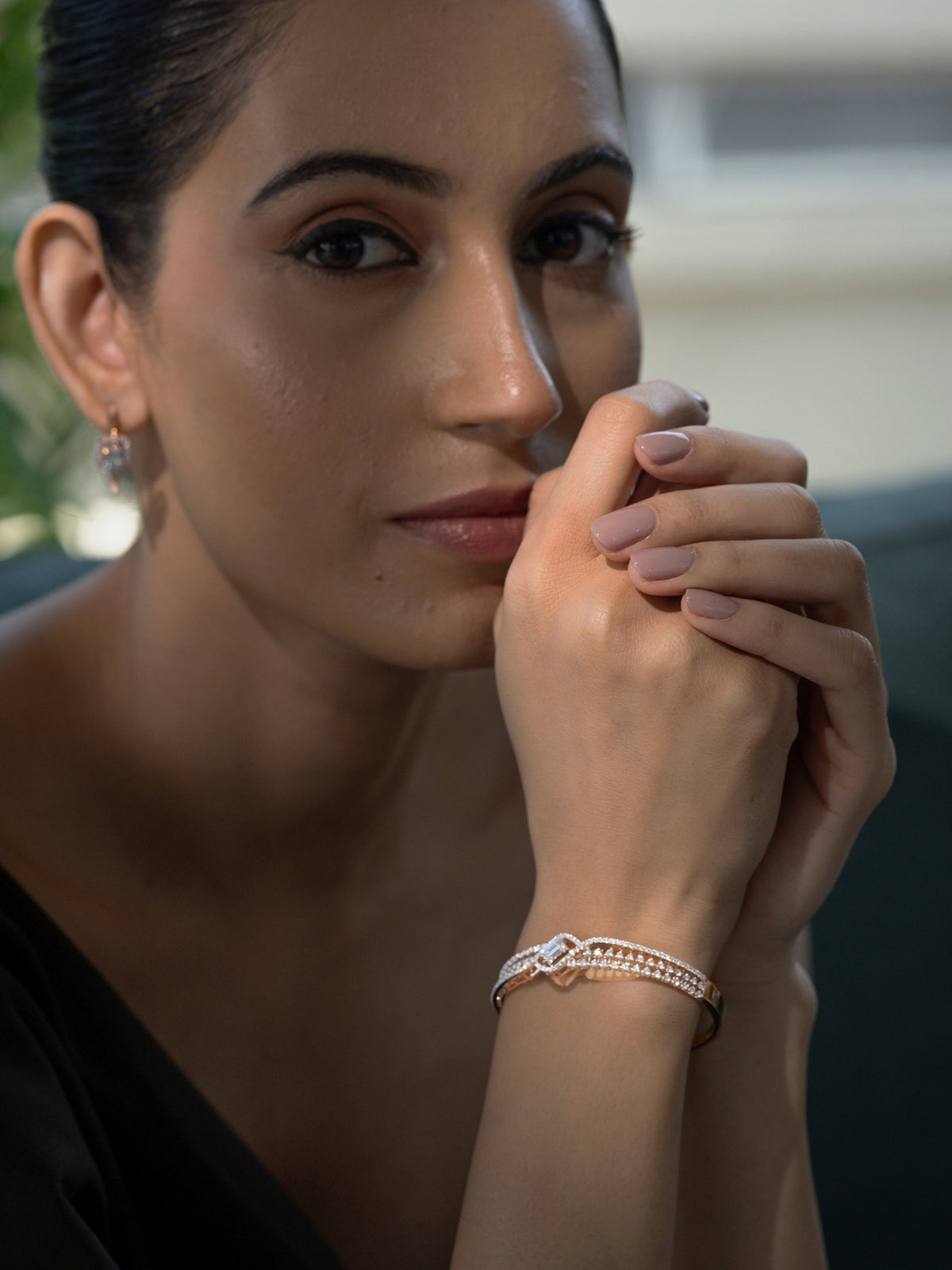 Interwoven Diamond Bracelet