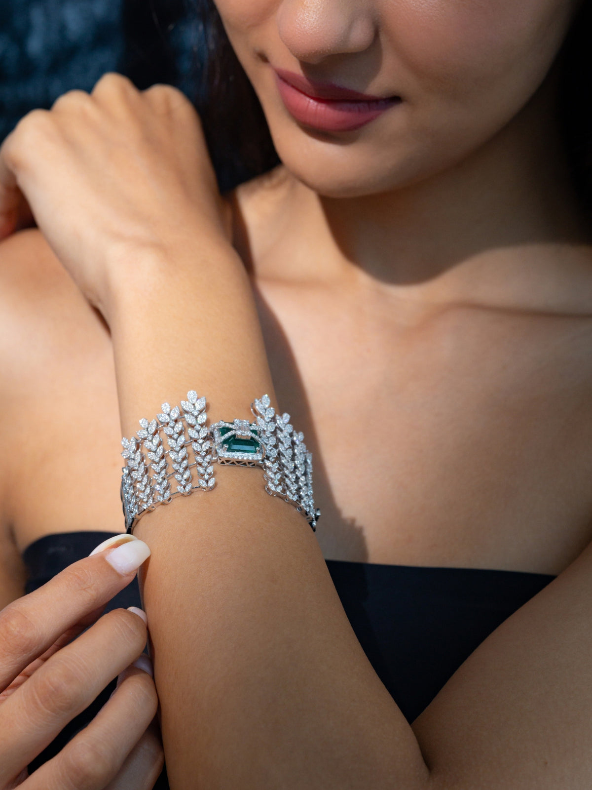 Diamond Butterfly Bracelet