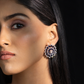 Bold Blue Bloom Studs