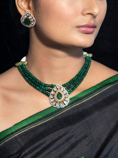 The Emerald talisman Earrings