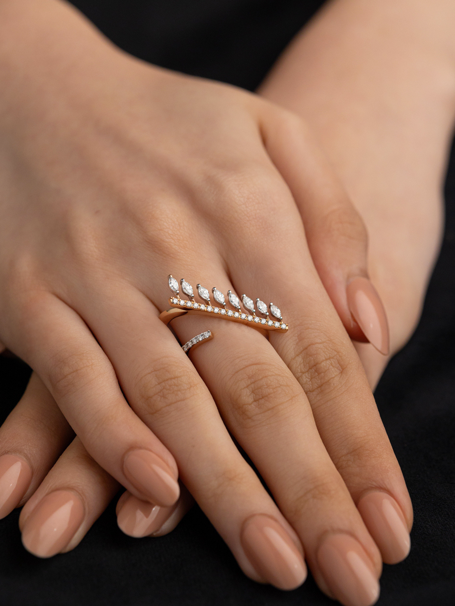Marquise Whisper Ring