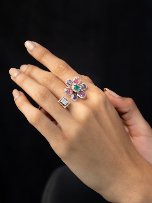Blooming Radiance Ring