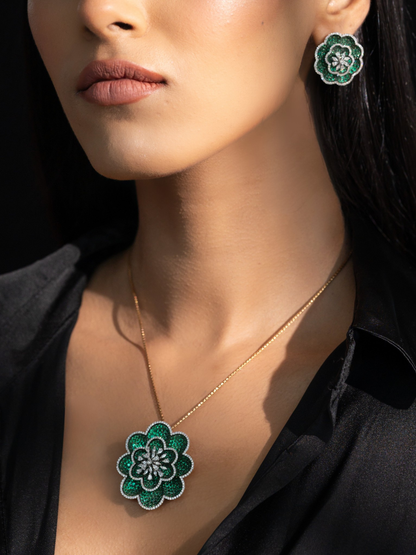 Verdant Bloom Pendant