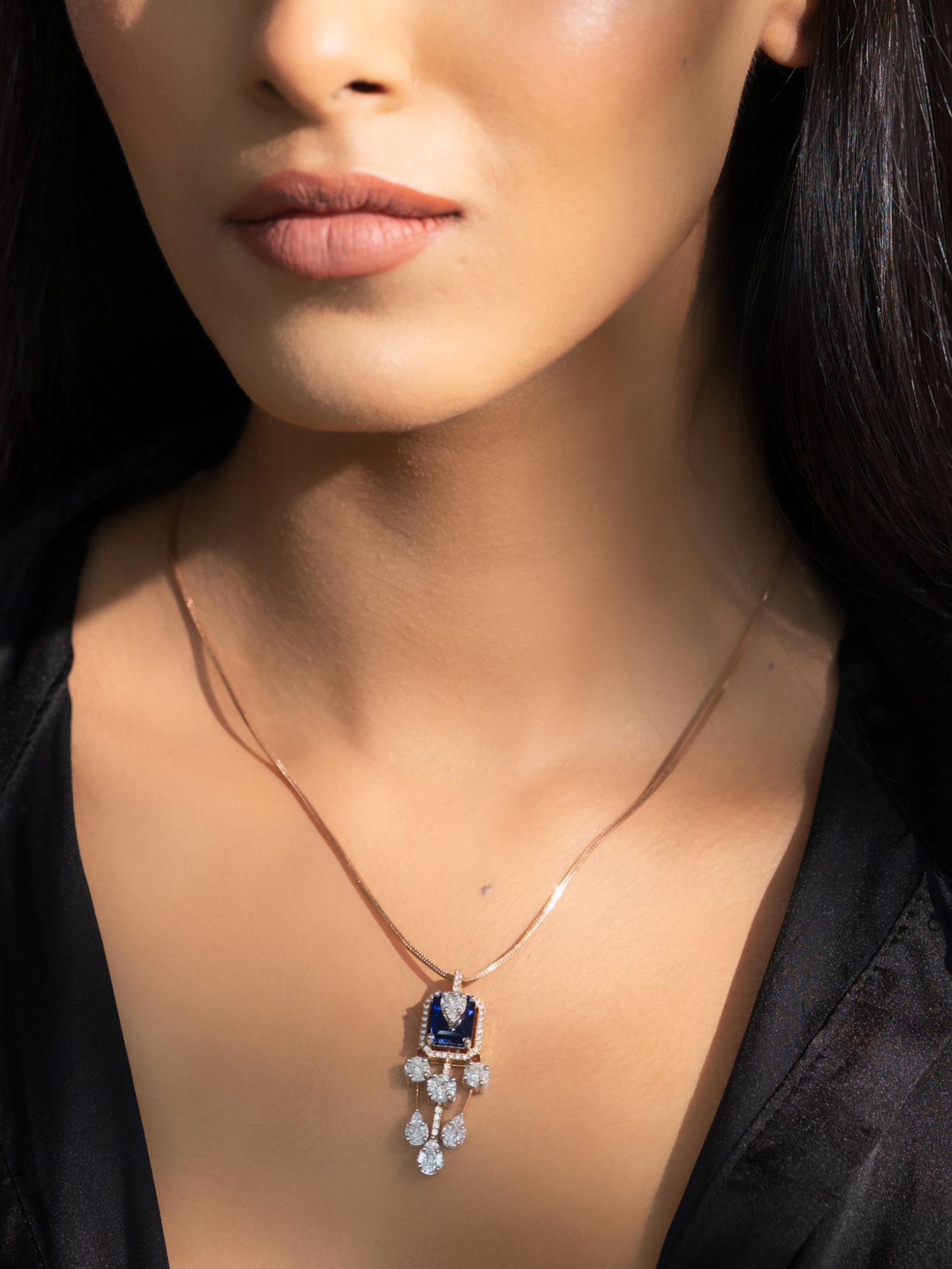 Royal Jewel Drop Pendant