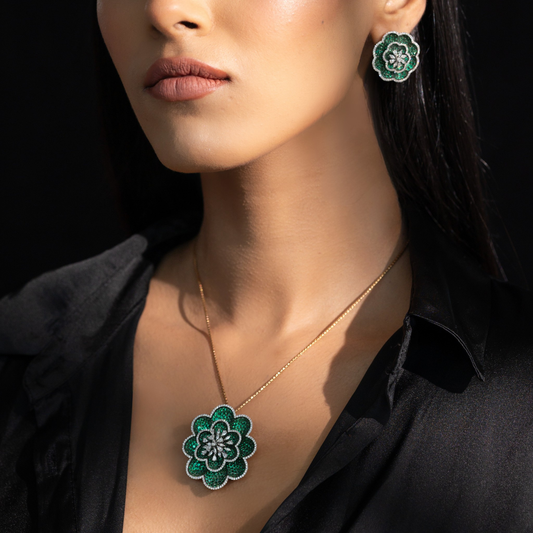 Verdant Bloom Pendant