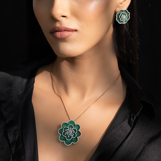 Verdant Bloom Pendant