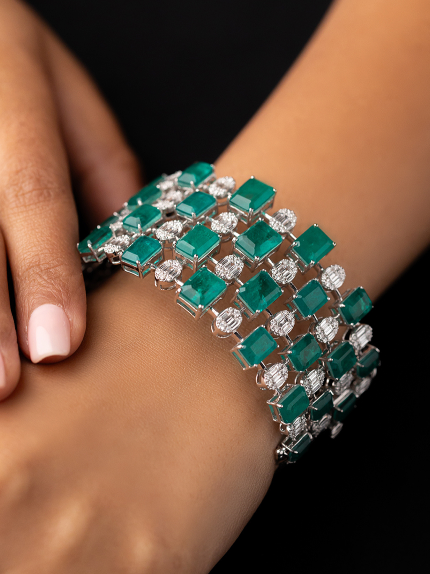 Verdant Emerald Bracelet