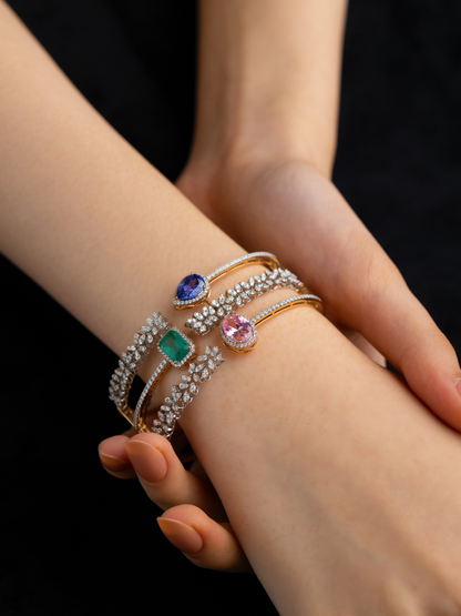 Trio of Gems Bracelet