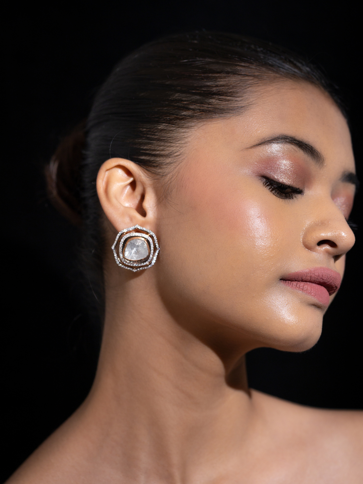 Ethereal Halo Studs