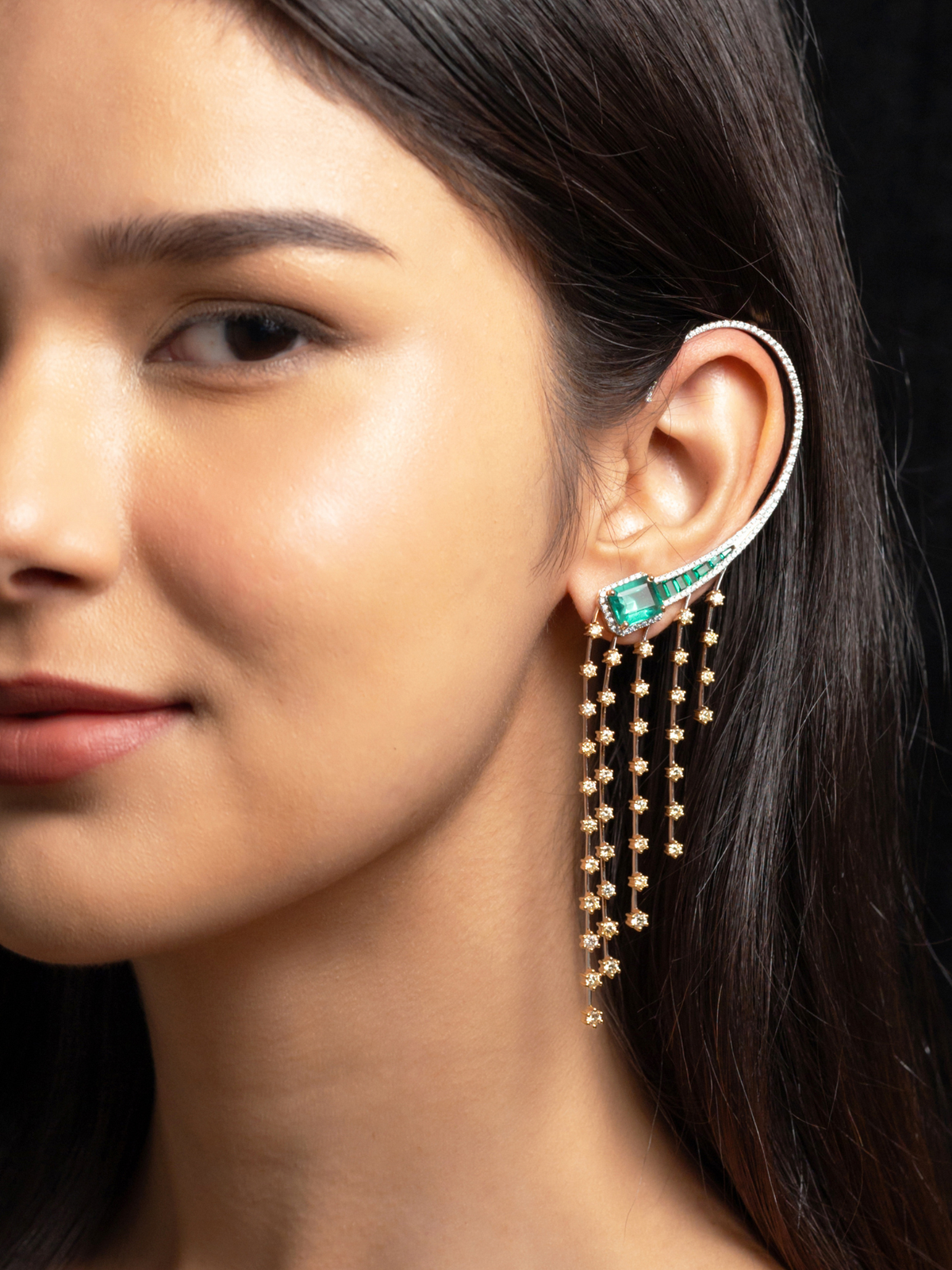 The Elysian Drop Ear Cuffs
