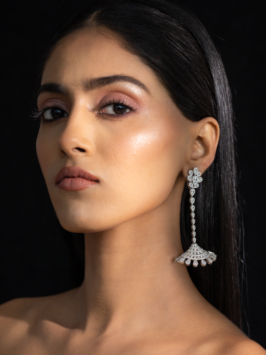 Lotus Drop Jhumkas