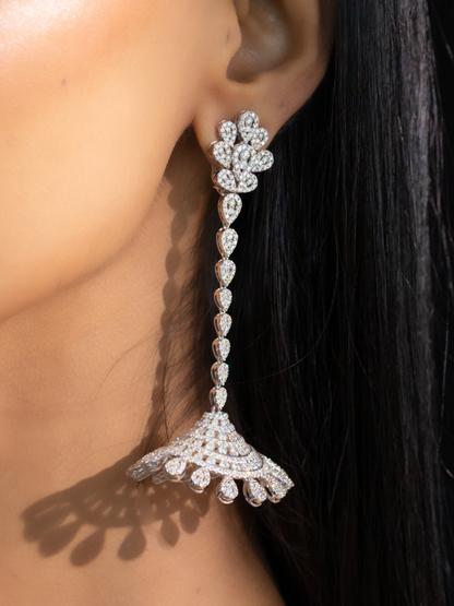 Lotus Drop Jhumkas