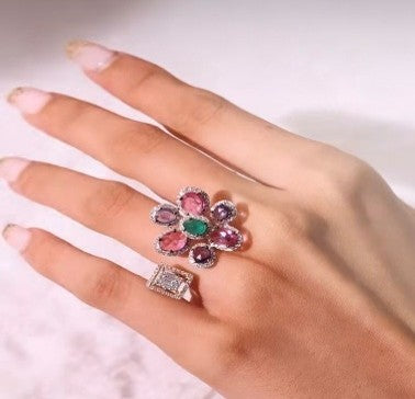 Blooming Radiance Ring