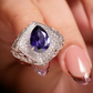 Violet Vault Ring