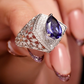 Violet Vault Ring