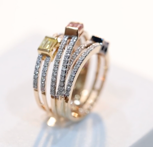 Pastel Prism Ring