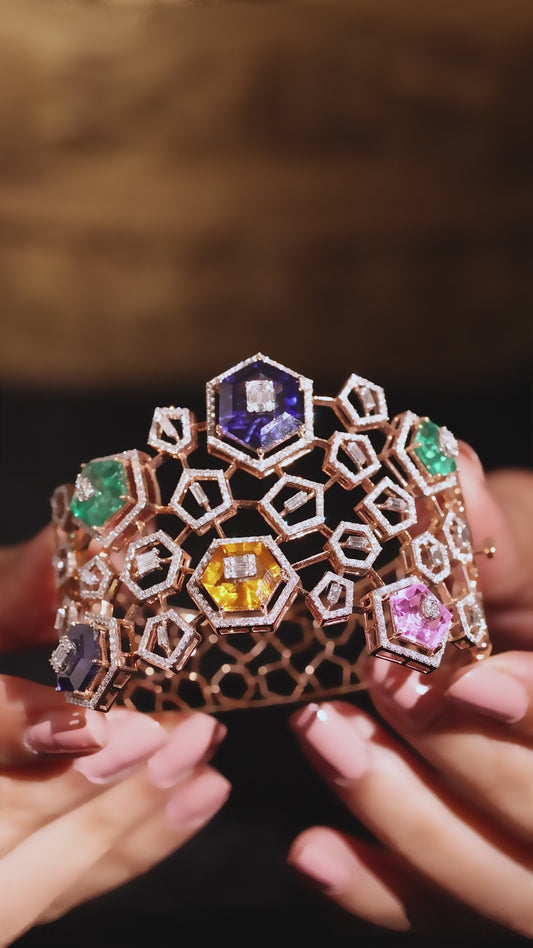 The Hexa Luxe Cuff