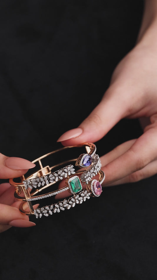 Trio of Gems Bracelet