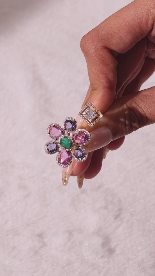 Blooming Radiance Ring